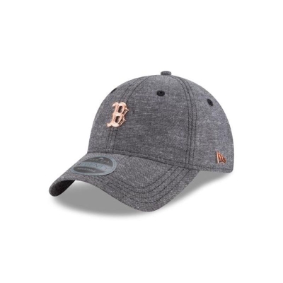 Boston Red Sox Gorra | New Era MLB Team Badged 9twenty Adjustable Cap Mexico - Negros